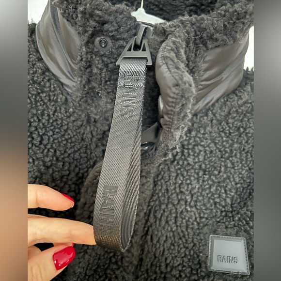 RAINS men’s fleece stylish jacket - Picture 5 of 7